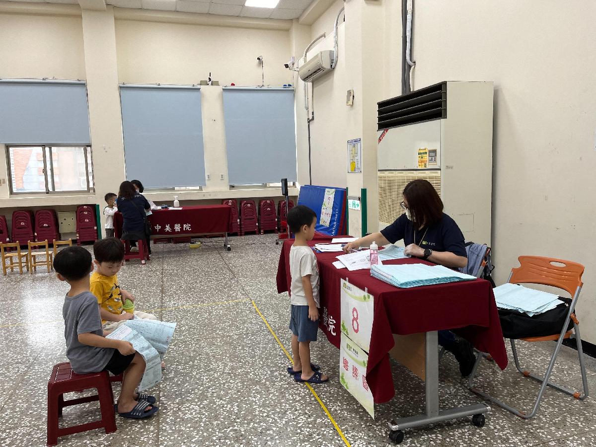 平鎮幼兒園本園112年第二學期幼兒健檢