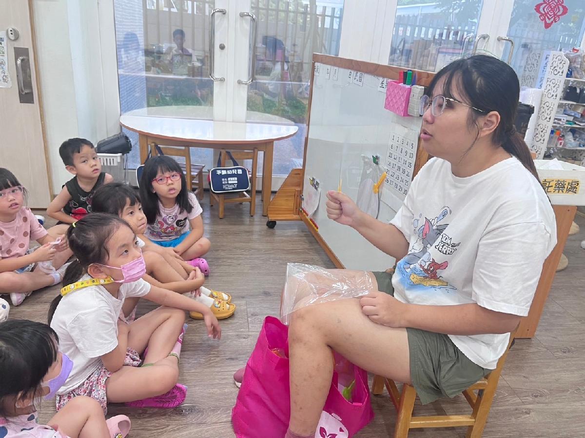 平鎮幼兒園義民分班暑期托育生活日記