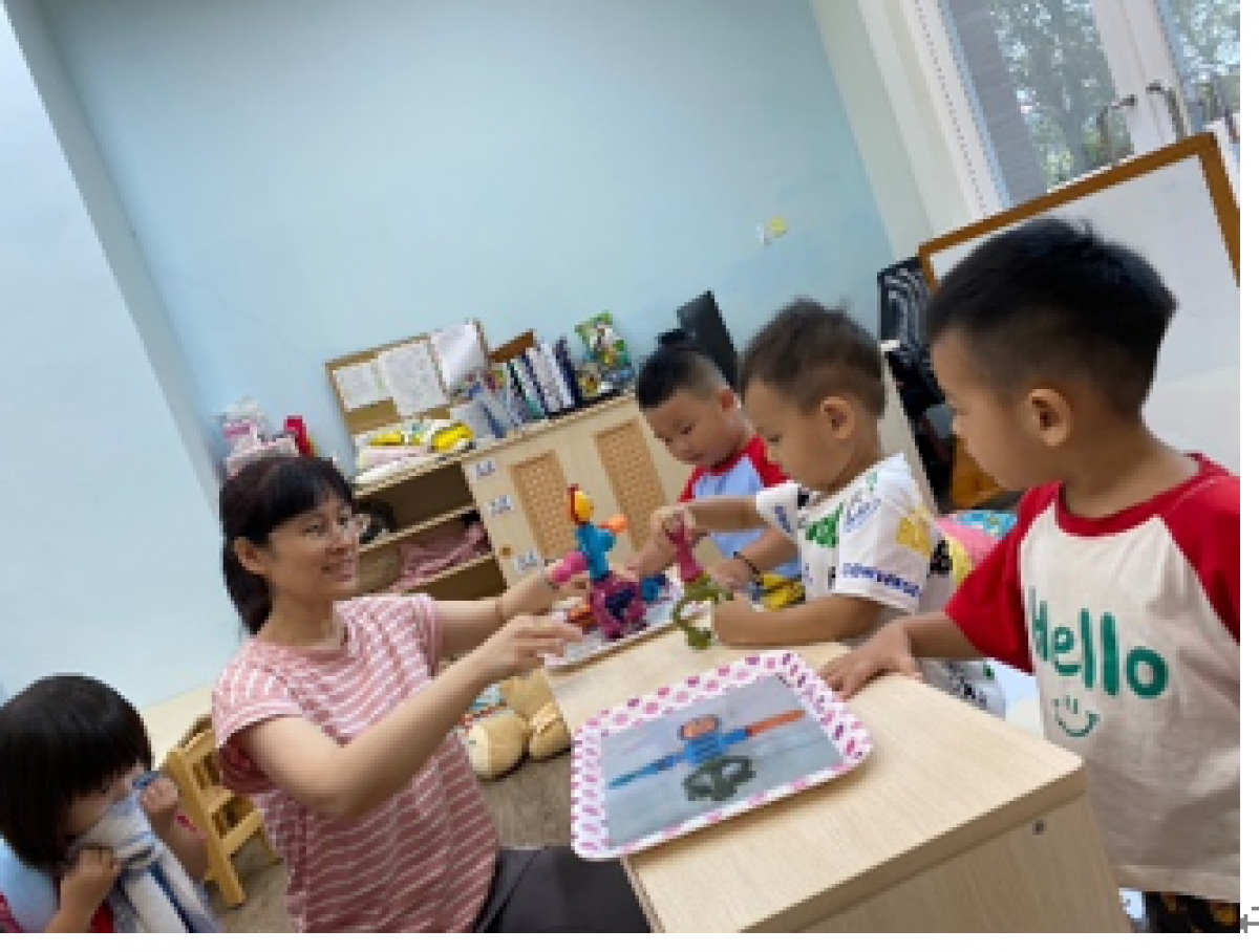 同心班-介紹學習區教具