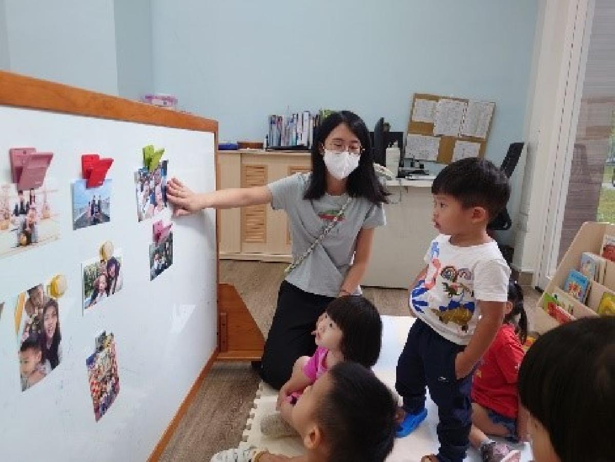 介紹分享家人照片