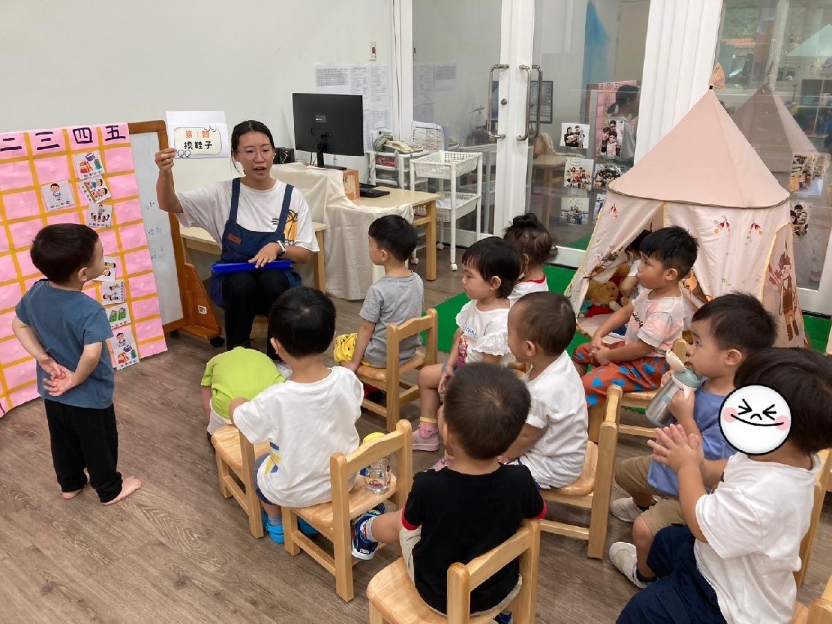 上學入園三件事，打招呼、換鞋子、整理書包！