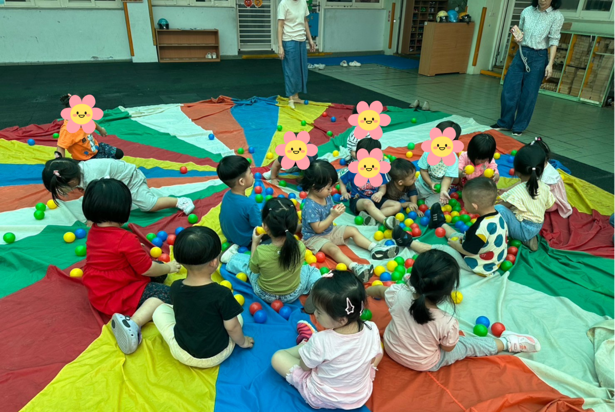 大肌肉活動-氣球傘1